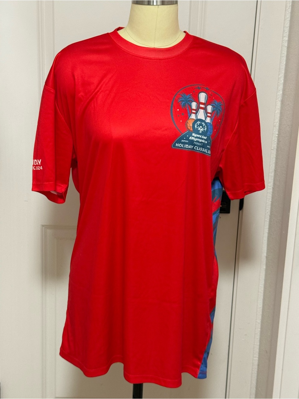 Large 2024 Special Olympics Hawaii Holiday Classic Shirt - Excellent Condition